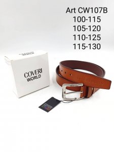 CINTURA CINTA UOMO COVERI WORLD BROWN