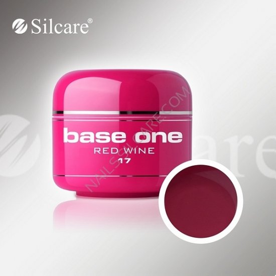 SILCARE BASE ONE GEL UV COLOR 17 RED WINE - Clicca l'immagine per chiudere