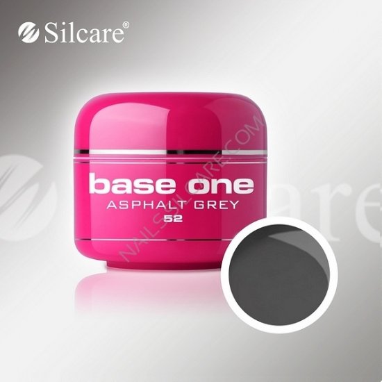 SILCARE BASE ONE GEL UV COLOR 52 ASPHALTGREY - Clicca l'immagine per chiudere