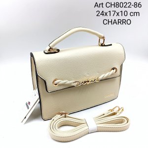 BORSETTA A MANO ELEGANTE CASUAL PER DONNA CHARRO BEIGE