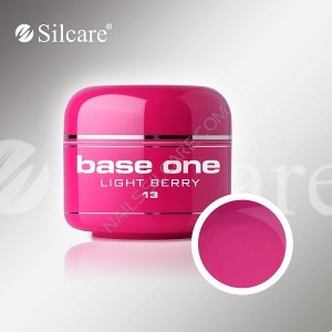 SILCARE BASE ONE GEL UV COLOR 13 LIGHT BERRY