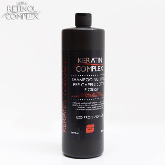 SHAMPOO KERATIN COMPLEX CAPELLI SECCHI E CRESPI 800ml - Clicca l'immagine per chiudere