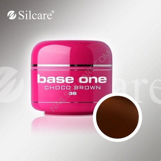 SILCARE BASE ONE GEL UV COLOR 36 CHOCO BROWN - Clicca l'immagine per chiudere