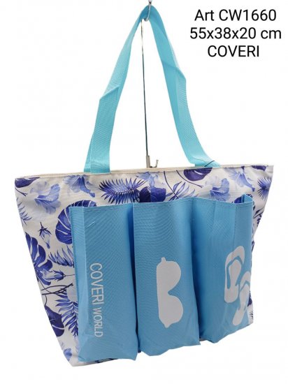 BORSA MARE SPIAGGIA PISCINA MULTITASCHE COVERI WORLD - Clicca l'immagine per chiudere