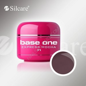 SILCARE BASE ONE GEL UV COLOR 71 EXPRESS MOKA