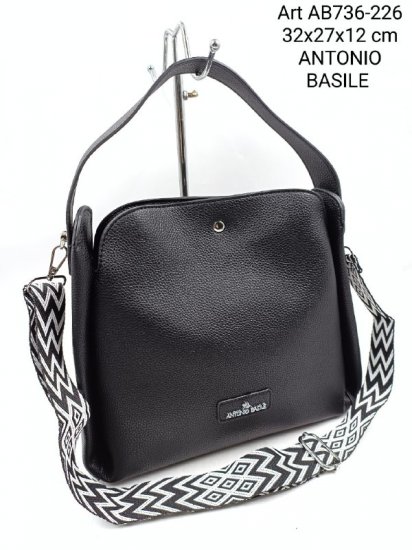 BORSA DONNA SPALLA TRACOLLA CASUAL ANTONIO BASILE - Clicca l'immagine per chiudere