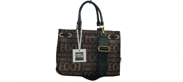 BORSA DONNA SPALLA CASUAL ENRICO COVERI - Clicca l'immagine per chiudere