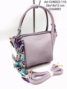 CHARRO BORSA DONNA CASUAL SPALLA COLORE PURPLE