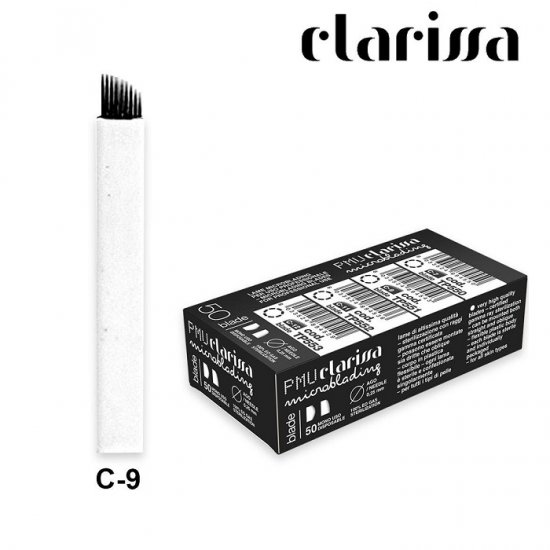 AGHI PER MICROBLADING C-9 CURVE BLADE - 50 PZ - Clicca l'immagine per chiudere